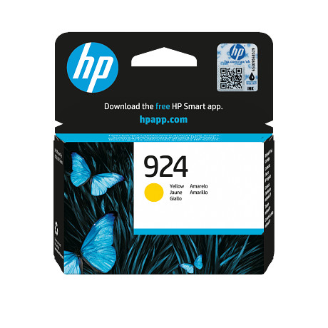 HP 4K0U5NE 924 sárga eredeti tintapatron OfficeJet 8120 8122 8125 8130 8132 8135 (400 old.)
