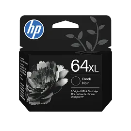 HP 64XL High Yield Black Original Ink Cartridge, N9J92AN#140