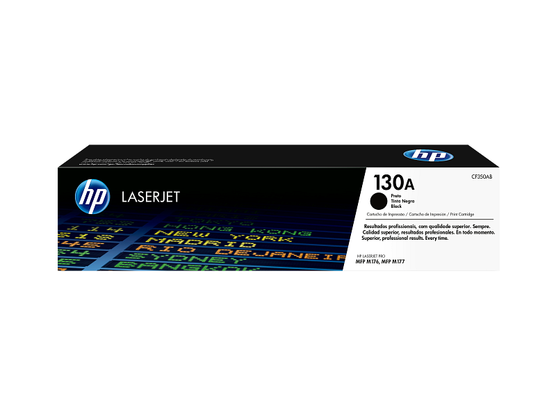 Huismerk HP 130A (CF350A) zwart Huismerk HP 130A (CF350A) zwart