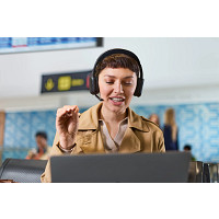 HP C56XXAA Poly Focus 625 Headset + Wireless Charge Stand