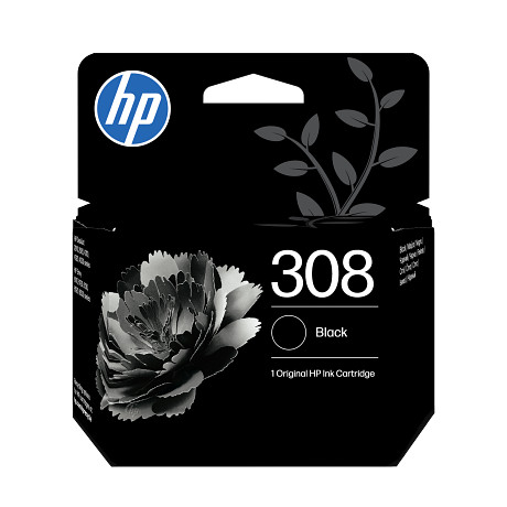 HP 308 7FP21UE fekete eredeti tintapatron Envy 6110e 6120e 6122e 6130e 6132e 6520e 6522e nyomtatóhoz (160 old.)