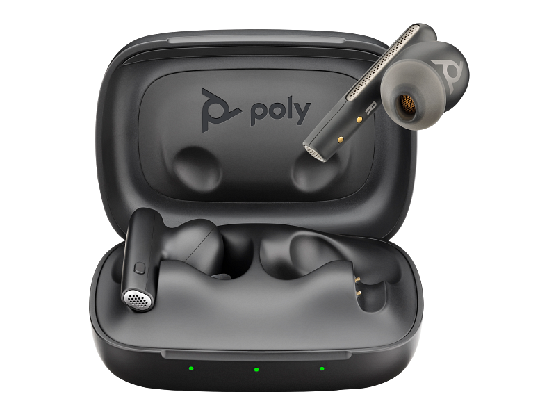イヤホン Poly Voyager Free 60 UC Basic ChargeCase Poly Voyager Free 60+ UC Earbuds with Basic Charge Case