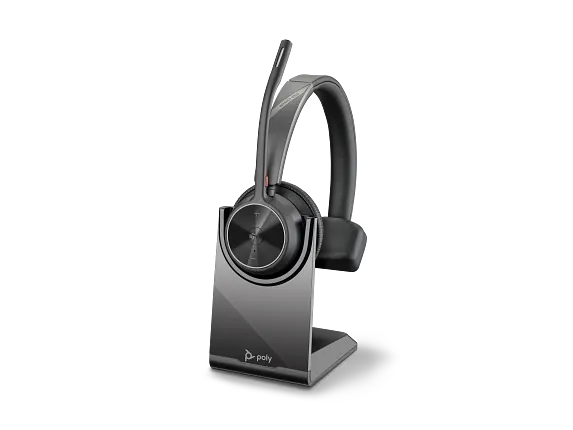 Poly Voyager 4310 Microsoft Teams Certified USB-C Headset with charge stand