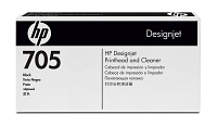 HP 705 Black DesignJet Printhead and Printhead Cleaner