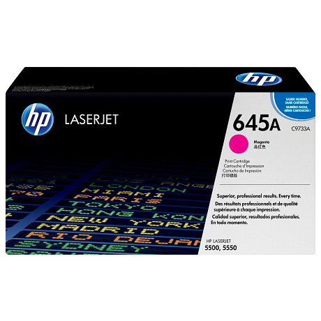 HP 645A C9733A bíbor toner / festékkazetta Color Laserjet 5500 / 5550 nyomtatókhoz ( 12.000 old)
