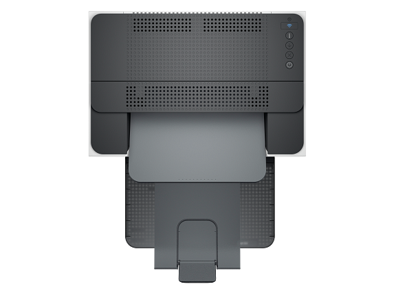 HP LaserJet M207dw Printer - Top view closed