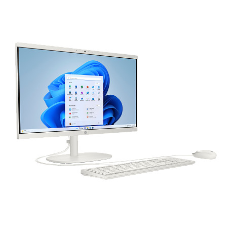 HP 22-dg0000nn AIO BM7K7EA 21.5" CI3/N300 8GB 512GB W11H fehér nem érintőképernyős multifunkciós számítógép / PC
