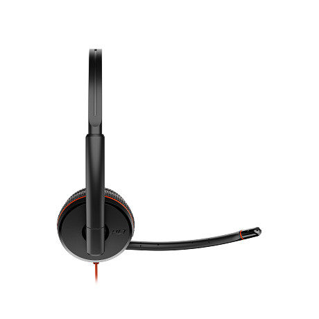 HP 8X229AA Poly Blackwire 3225 sztereó USB-C headset + 3,5 mm-es csatlakozó + USB-C–USB-A-adapter
