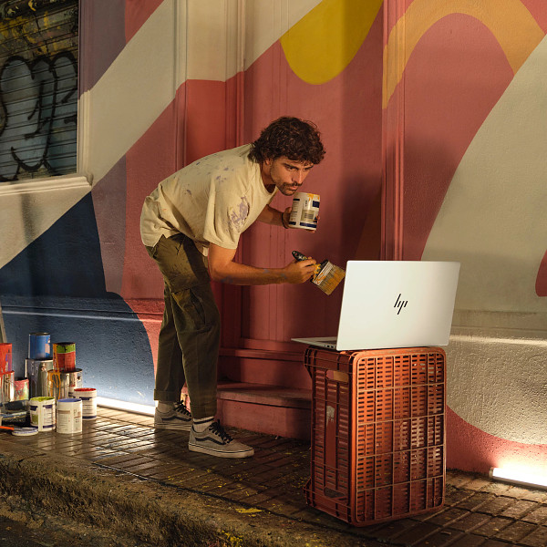 HP Envy 17.3 inch Laptop PC - Product in Use