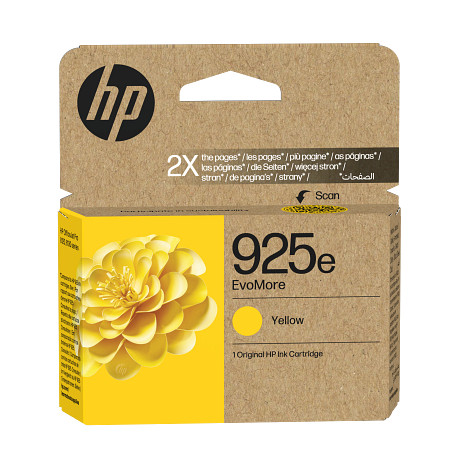 HP 925e 4K0W2PE EvoMore Yellow Original Ink Cartridge