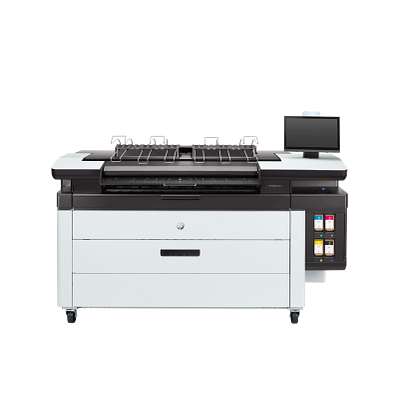 HP PageWide XL 4250 40-in Multifunction Printer with Top Stacker and 3 ...