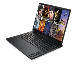 HyperX OMEN 15 inch Gaming Laptop PC 15, Windows 11 Home, 15.3", AMD Ryzen™ 7, 16GB RAM, 1TB SSD, NVIDIA® GeForce RTX™ 5070, 2.5K, Iridescent black