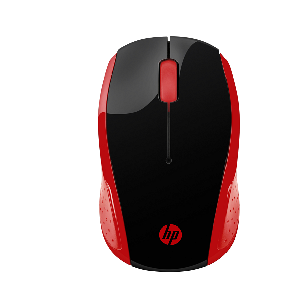 3c17 - HP Wireless Mouse 200 - Empress Red