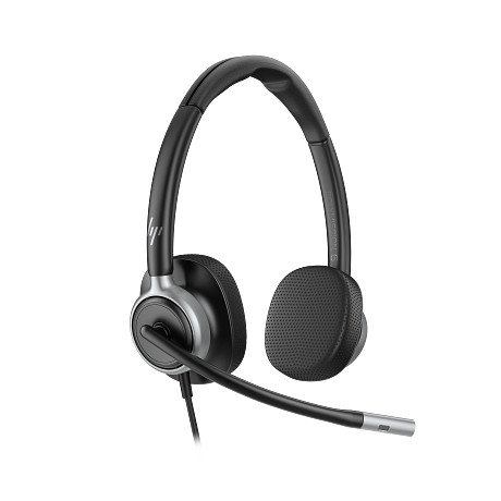 HP C01C6A6 Poly Mission 625 Stereo USB Wired Headset (Bulk)