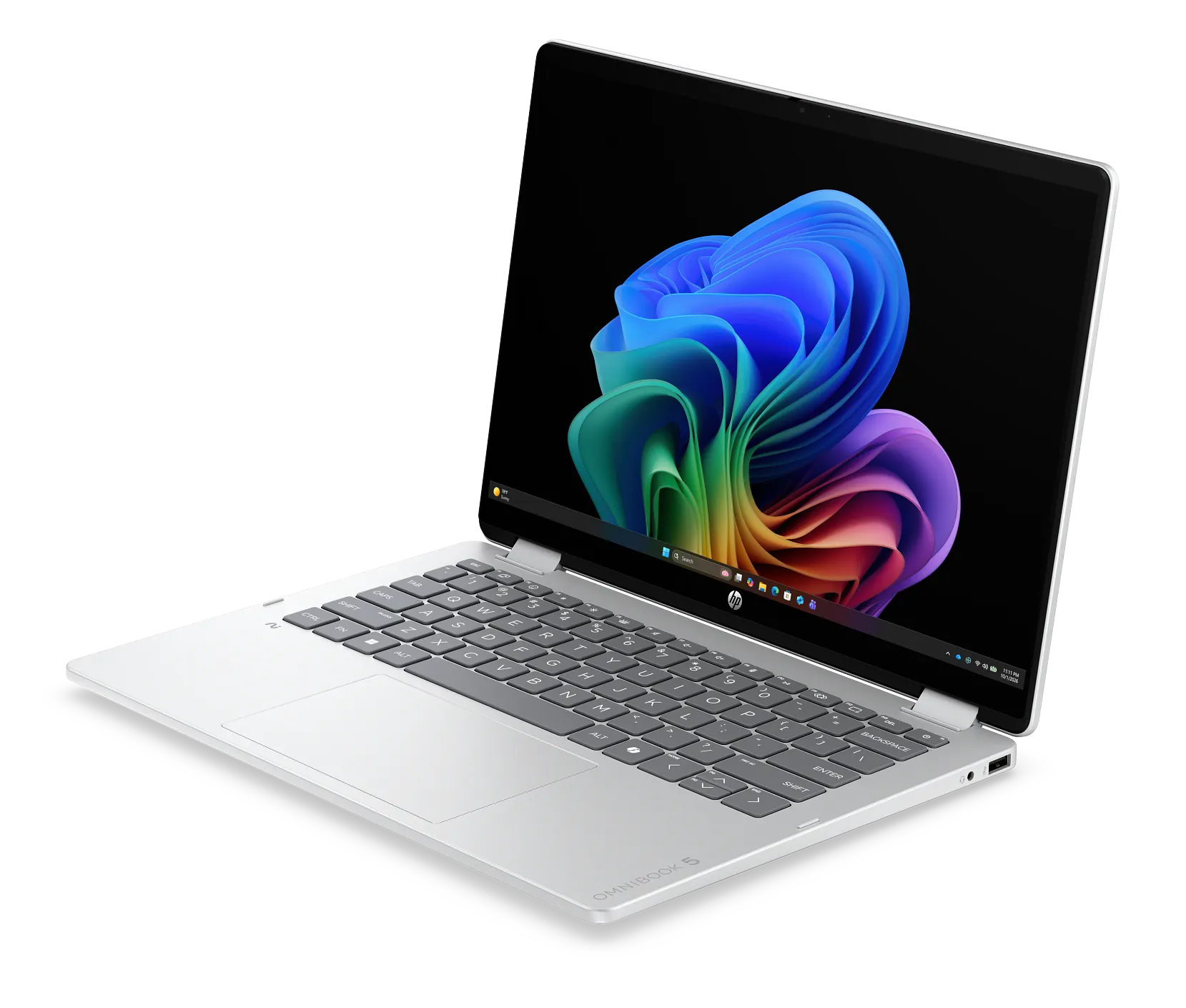 Series 3 of 6 HP Home Laptop PCs, HP OmniBook 5 Flip 2-in-1 Laptop Next Gen AI 14T-KM000, 14" 2K display