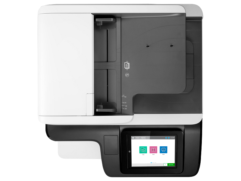 HP Color LaserJet Enterprise MFP M776dn_Product__Product Only_Top view closed