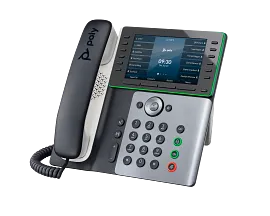Poly Edge E550 IP Phone and PoE-enabled