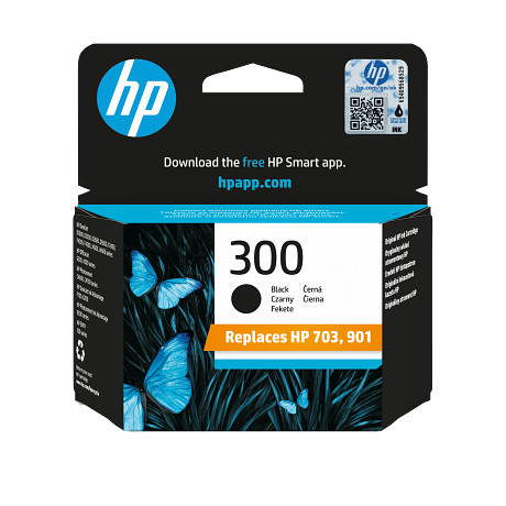 HP 300 CC640EE fekete tintapatron eredeti CC640EE D1660 D2560 D2660 D5560 F2420 F2480 F2492 F4210 F4280 F4580 C4680 C4780 Envy 110 (200 old.)