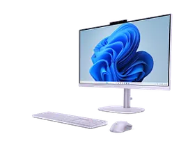 HP OmniStudio All-in-One Desktop 24-cv0570m PC, Windows 11 Home, 23.8", AMD Ryzen™ 5, 16GB RAM, 512GB SSD, FHD, Amethyst haze