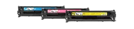 HP 305A Yellow Original LaserJet Toner Cartridge, CE412A