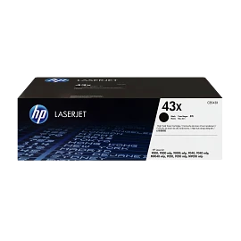 HP 43X High Yield Black Original LaserJet Toner Cartridge, C8543X