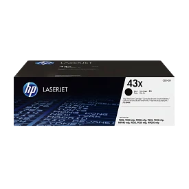HP 43X High Yield Black Original LaserJet Toner Cartridge, C8543X