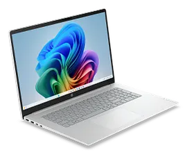 HP OmniBook 3 Laptop Next Gen AI 17-dm0761nr 17.3", Windows 11 Home, Windows Laptop, AMD Ryzen™ AI 7, 16GB RAM, 1TB SSD, FHD, Glacier silver and canvas gray