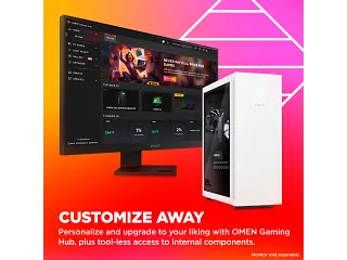 OMEN by HP 25L Gaming Desktop GT15-2085t, Windows 11 Home, Intel