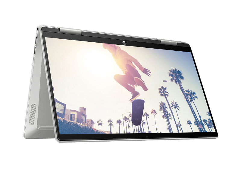 22C1 Intel HP Pavilion x360 14 inch 2-in-1 Laptop PC NaturalSilver Tent