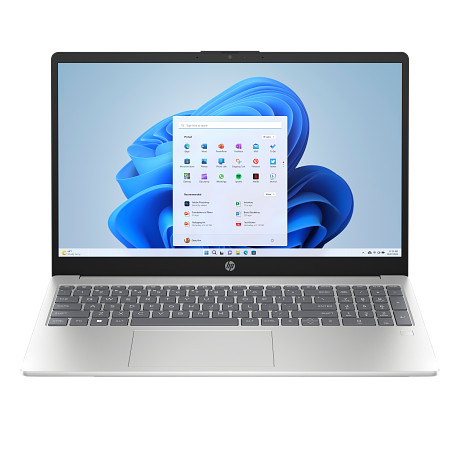 HP 15-fd1000nh D15FGEA 15.6" CU5/125H-1.2GHz 16GB 512GB W11H ezüst Laptop / Notebook
