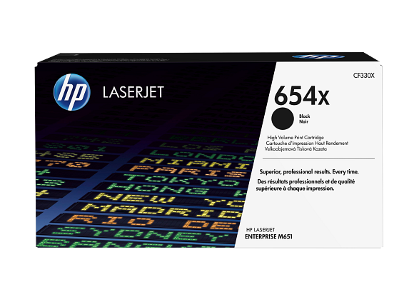HP LaserJet 654X Black Print Cartridge