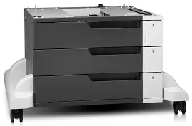 HP LaserJet 3x500-sheet Feeder and Stand