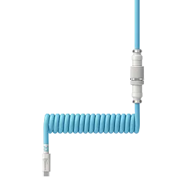 HyperX USB-C Coiled Cable Light Blue-White
