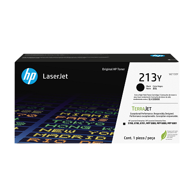 HP 213Y Extra High Yield Black Original LaserJet Toner Cartridge