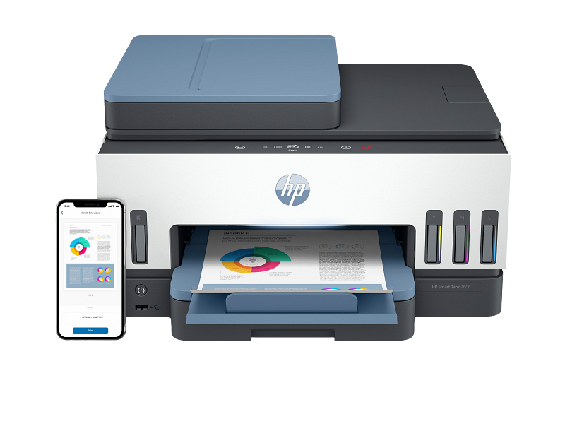 HP Smart Tank 7606 All-in-One | HP® Sri Lanka HP Smart Tank 7606 All-in-One | HP® Sri Lanka