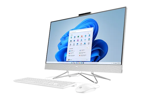 HP Home Desktop PCs, HP All-in-One 27-dp0170z, 27", touch screen, Windows 11 Home, AMD Ryzen™ 5, 16GB RAM, 512GB SSD, 1TB HDD, FHD