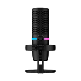 HyperX DuoCast - USB Microphone (Black) - RGB Lighting (HMID1R-A-BK/G)