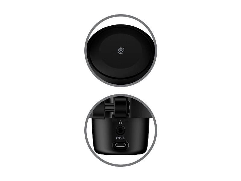 HyperX DuoCast - USB Microphone (Black) - RGB Lighting | HP