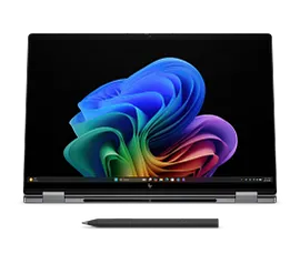 HP OmniBook X Flip 2-in-1 Laptop Next Gen AI 16, Windows 11 Home, 16", Touch screen, AMD Ryzen™ AI 7, 24GB RAM, 1TB SSD, 2K, Meteor silver
