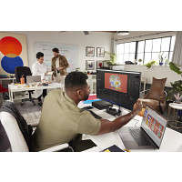 HP 8G7T9AA Poly Voyager Surround 80 UC USB-C headset + USB-C–USB-A-adapter