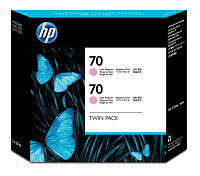HP 70 2-pack 130-ml Light Magenta DesignJet Ink Cartridges