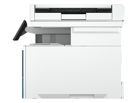 HP LaserJet Pro MFP 4112fdw Printer, AI-capable - Left profile closed