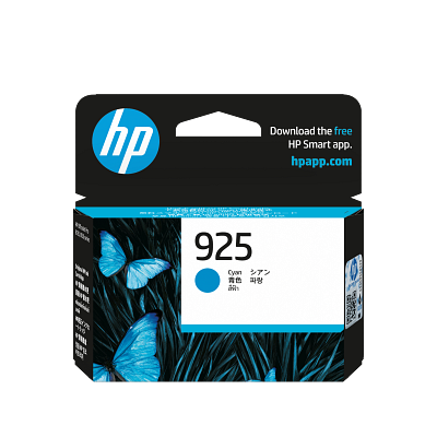 HP 925 Cyan Original Ink Cartridge