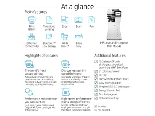 HP LaserJet Enterprise MFP M634z