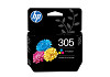 HP 305 3YM60AE színes tintapatron eredeti DJ 2320 2710 2720 2721 2723 2810 2820 4120 4122 4130 Envy 6020 6420 nyomtatóhoz (100 old.)