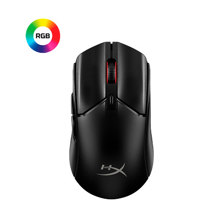 HP 8R2E6AA HyperX Pulsefire Haste 2 Core vezeték nélküli – gamer egér (fekete/fekete)