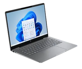 HP OmniBook 7 Laptop AI 14-fr0017nr 14", Windows 11 Home, Intel® Core™ Ultra 5, 16GB RAM, 512GB SSD, 2K, Meteor silver