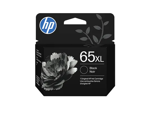 HP® 65XL Black Original Ink Cartridge (N9K04AN#140)