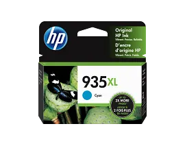 HP 935XL High Yield Cyan Original Ink Cartridge, C2P24AN#140