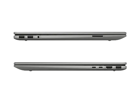 Series 2 of 7 HP Home Laptop PCs, HP Envy Laptop 17, Windows 11 Pro, 17.3", Intel® Core™ Ultra 7, 32GB RAM, 1TB SSD, NVIDIA® GeForce RTX™ 3050, 4K UHD, Mineral silver